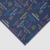 November, 8-jarige publicatie tissuepapier (Detail)