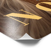 *~* NOVEMBER AP53 Hoofdadres Topaz Birthstone Foto Afdruk (Hoek)