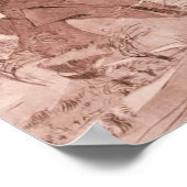 November Art Nouveau Alphonse Mucha Poster (Hoek)