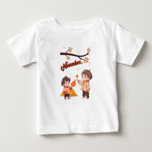 November Baby T-shirt (Voorkant)