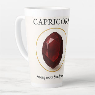 November Birthstone – Citrien kristal voor vreugde Latte Mok