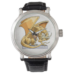 November Birthstone Dragon: Topaz Horloge