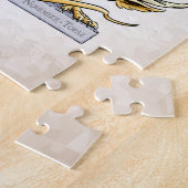 November Birthstone Dragon: Topaz Legpuzzel (Zijkant)