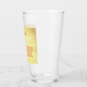 November Birthstone Topaz-ontwerp Glas (Links)