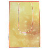 November Birthstone Topaz-ontwerp Medium Cadeauzakje (Achterkant)