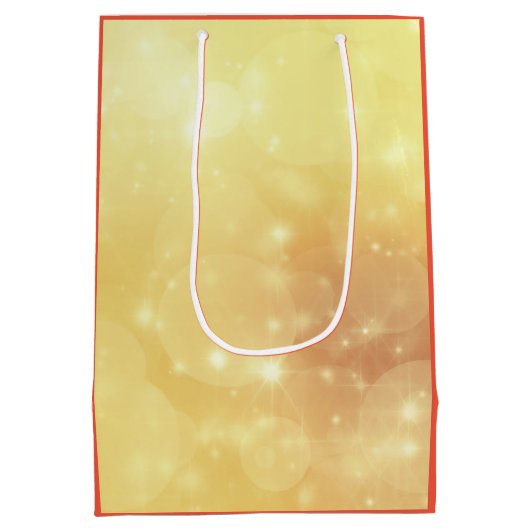 November Birthstone Topaz-ontwerp Medium Cadeauzakje (Achterkant)