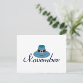 November Briefkaart (Staand voorkant)