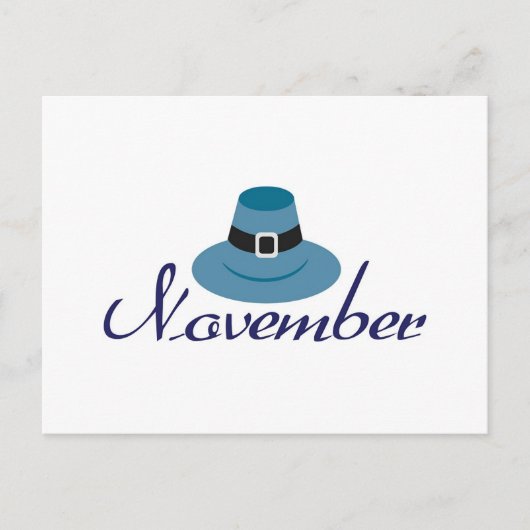 November Briefkaart (Voorkant)