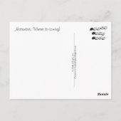 November Briefkaart (Achterkant)