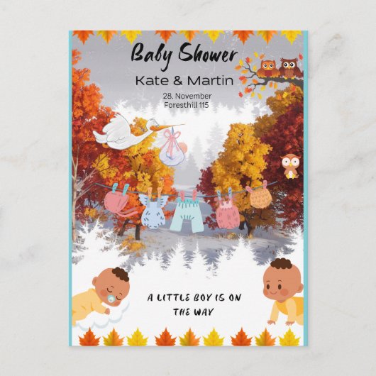 november briefkaart (Voorkant)