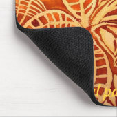 november bruine bladeren muismat (Hoek)