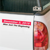 November Bumpersticker verkiezingen (Op Truck)