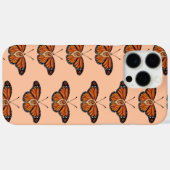 November Citrien Monarch Vlinder Patroon Ontwerp Case-Mate iPhone Case (Achterkant (horizontaal))