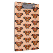 November Citrien Monarch Vlinder Patroon Ontwerp Klembord (Rechts)