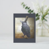 November Crow Post Card Briefkaart (Staand voorkant)