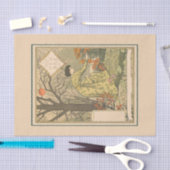 November door Eugene Grasset Tissuepapier (Craft)