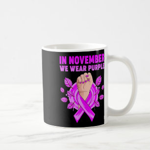 November dragen we paars alzheimerbewustzijn koffiemok