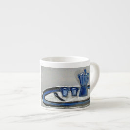 ...november espresso...kunst van Jutta Gabriel... Espresso Kop