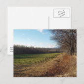 November Field II Briefkaart (Voorkant / Achterkant)