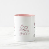 November Geboorte Maand Bloem Chrysanthemum Gift Mok (Midden)