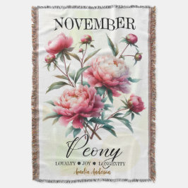 November Geboorte Maand Worpdeken – Persoonlijk Deken