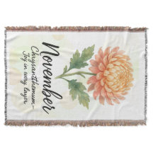 November Geboortemaand Worpdeken – Chrysanthemum