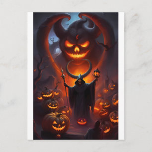 November Halloween Briefkaart