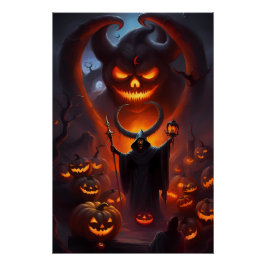 November Halloween Perfect Poster