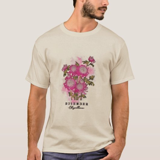November Harvest: Gezellige Herfst Design voor uw T-shirt (Voorkant)