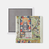 november; herenjacht magneet (Voorkant / Achterkant)