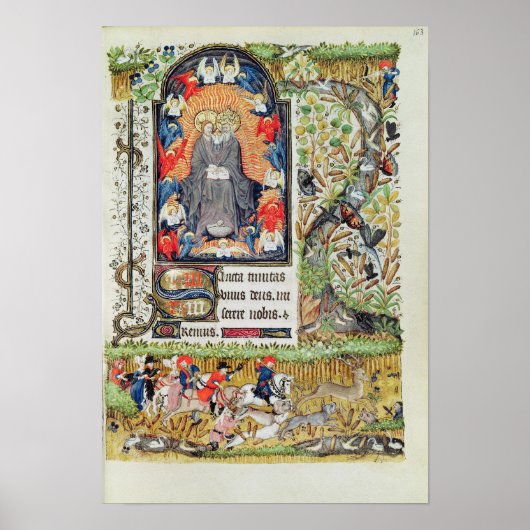 november; herenjacht poster (Voorkant)