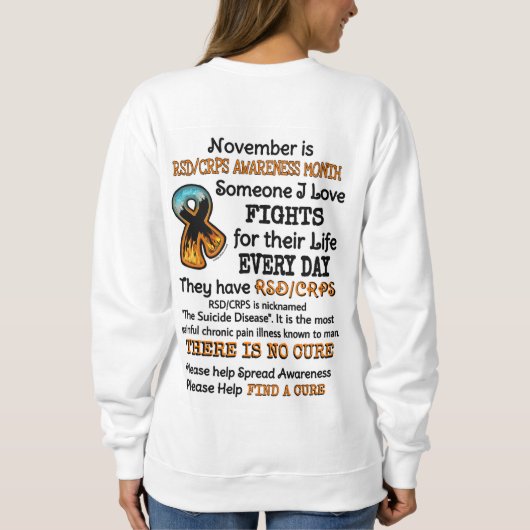 November... iemand waar ik van hou trui (Achterkant)