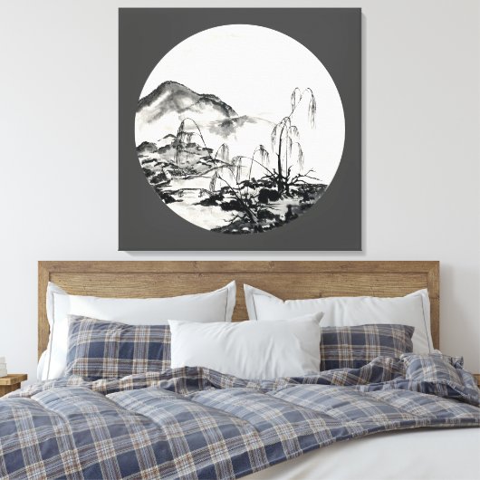 November in Jiangsu Canvas Afdruk (Insitu (Slaapkamer))