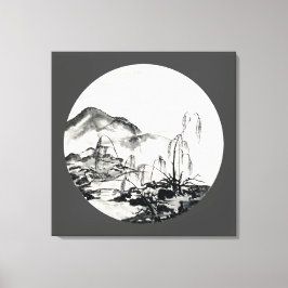 November in Jiangsu Canvas Afdruk