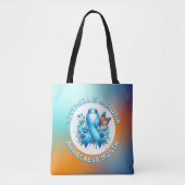 November is de maand en dag van microtie bewustzij tote bag (Voorkant)