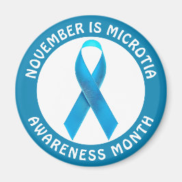 November is de maand van de microtie bewustwording magneet