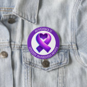 November is Epilepsie Maand Ronde Button 7,6 Cm (In situ)
