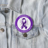 November is Epilepsy Awareness Month Ronde Button 7,6 Cm (In situ)