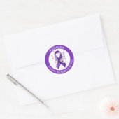 November is Epilepsy Awareness Month Ronde Sticker (Envelop)