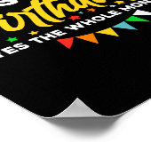 November is mijn verjaardag de hele maand november poster (Hoek)