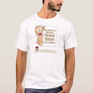 NOVEMBER IS VREEMDE BUTTERVERLIEZEN MAAND T-SHIRT