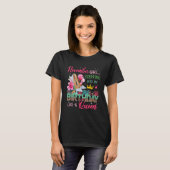 November meisje dat als koningin Floral high Hee s T-shirt (Voorkant volledig)