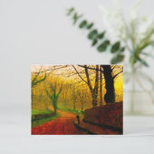 November Middag Stapleton Park Grimshaw Feestdagenkaart (Staand voorkant)