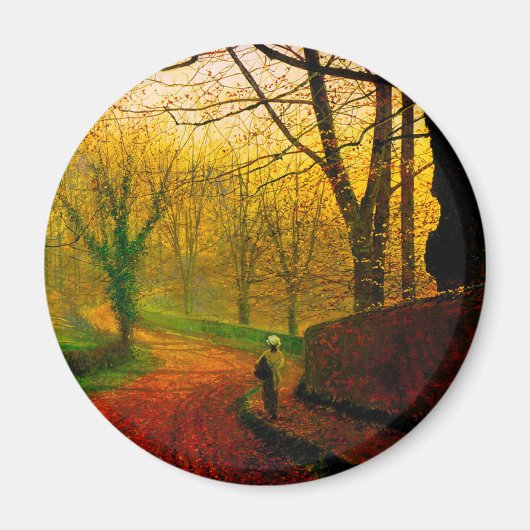 November Middag Stapleton Park Grimshaw Magneet (Voorkant)