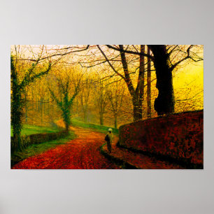 November Middag Stapleton Park Grimshaw Poster