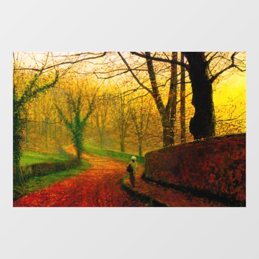November Middag Stapleton Park Grimshaw Raamsticker (Vel)