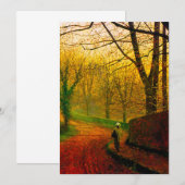 November Middag Stapleton Park Grimshaw Save The Date (Voorkant / Achterkant)