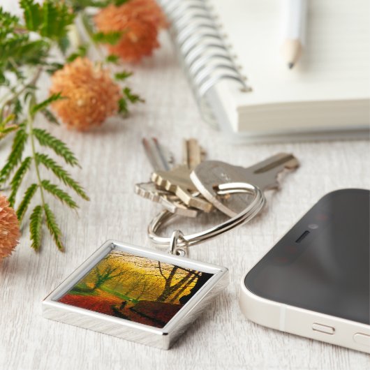 November Middag Stapleton Park Grimshaw Sleutelhanger (Zijkant)