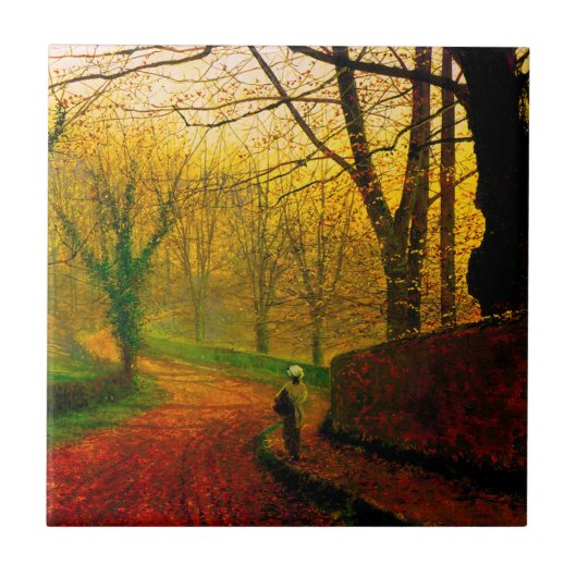 November Middag Stapleton Park Grimshaw Tegeltje (Voorkant)