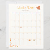 November Monthly Planner (Voorkant)